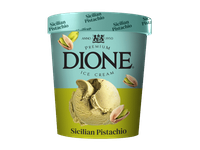 Sicilijos pistacijų valgomieji ledai DIONE, 376 g