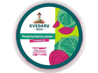 Raugintų kopūstų salotos su burokėliais KVEDARŲ ŪKIS, 400 g