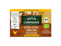 Ekol. vištienos sultinys NATUR COMPAGNIE, 88g