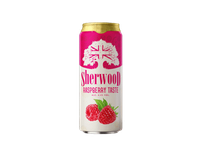 Alkoholinis kokteilis aviečių skonio SHERWOOD 4,5%, 500 ml 