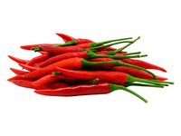 Mažos raudonos aitriosios paprikos WELL DONE, 50 g