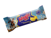 Varškės sūrelis su bananais MAGIJA, 22,2 % rieb., 40 g