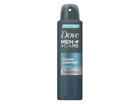 Purškiamas dezodorantas DOVE MEN + CARE CLEAN COMFORT, 150 ml