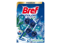 WC valikliai-gaivikliai BREF COLOR AKTIV EUCALYPTUS, 2 vnt., 100 g