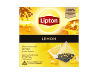 Juodoji arbata LIPTON LEMON, 34 g