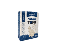 Tofu kraikas PUFFY TAIL ORIGINAL, 2 mm granulės, 2,5 kg