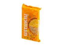 Kukurūzų trapučiai su bananų skonio glaistu USTUKIŲ MALŪNAS, 100 g