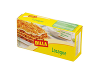 Lazanijos lakštai be kiaušinių BILLA, 500 g