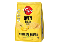 Traškučiai TALER su bananais, 135 g