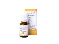 OILEDIXIN maisto papildas VITAMINAI A + E, 10 ml