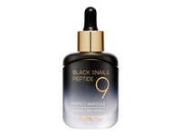 FARMSTAY BLACK SNAIL & PEPTIDE 9 PERFECT veido serumas, 35 ml