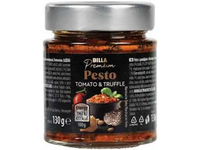 Pesto padažas su pomidorais ir trumais BILLA PREMIUM, 130 g