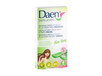 DAEN ALOE VERA veido depiliacinės juostelės