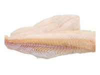 Atlantinės menkės filė, be odos, 0,3-0,6kg