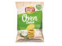 Bulvių traškučiai LAY'S, Oven Baked, jogurto ir prieskoninių žolelių skonio, 110g