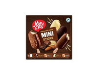 Vanilės sk. ledai su įv. šokol. glaistu MIO & RIO, 8 x 50 ml, 276 g