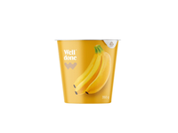 Valgomasis jogurtas WELL DONE, bananų skonio, 5,1 % rieb., 350 g