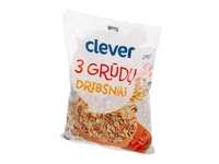 3 grūdų dribsniai CLEVER, 400 g