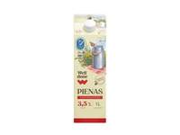 UAT pienas WELL DONE 3,5 % rieb., 1 l