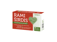 RAMI ŠIRDIS kapsulės cholesterolio balansui N30
