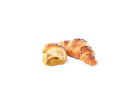 Šaldytas Prancūziškas sviestinis kruasanas DELIFRANCE su pistacijų įdaru, 90g x 24vnt.