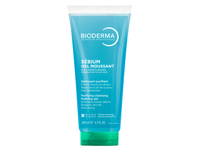 BIODERMA švelnus gelinis prausiklis riebiai mišriai odai, SÉBIUM GEL MOUSSANT, 200 ml