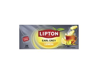 Aromat. juodoji arbata LIPTON EARL GREY LEMON su citr. žiev., 50 g