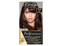 L'Oreal Paris Preference ilgalaikiai plaukų dažai, 4.0