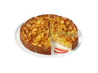 Šaldytas veganiškas obuolių pyragas ERLENBACHER (12x188g), 2,25 kg