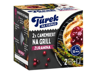 Sūris kep. TUREK su spanguolėmis, 46 %, 230 g