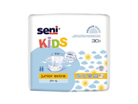 SENI KIDS sauskelnės JUNIOR EXTRA, 15–30 kg, 30 vnt.