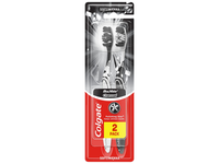 Dantų šepetėlis COLGATE MAX WHITE CHARCOAL, 2 vnt., 2 vnt.