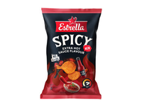 Bulvių traškučiai SPICY EXTRA HOT ESTRELLA, 115 g