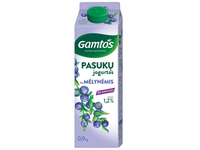 Pasukų jogurtas GAMTOS su mėlynėmis, 1,2% r., be laktozės, 900 g