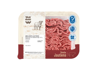 Smulkinta jautiena WELL DONE, rieb. ne did. nei 15 %, 400 g