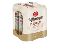 Alus VILKMERGĖS, Premium, 4x0,568l, 5%, skardinė