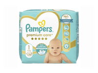 Sauskelnės PAMPERS Premium Care, Small Pack, 1 dydis, 26 vnt.