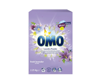 Universalūs skalbimo milteliai OMO FRESH LAVENDER & MINT, 2.25 kg