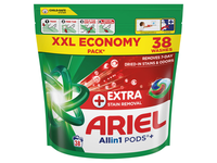 Skalbimo kapsulės ARIEL Extra Stain Removal, 38 vnt.