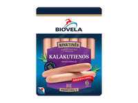 Virtos BIOVELOS kalakutienos dešrelės, Aukščiausia rūšis, 240 g