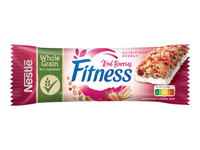 Dribsnių batonėlis NESTLE FITNESS su spanguol. ir braškėmis, 23.5 g
