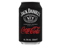 Alk. kokt. JACK DANIEL'S & COLA, 5 %, 0,33 l