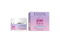 EVELINE GLASS SKIN INTENSELY MOISTURIZING kremas - želė, 50 ml