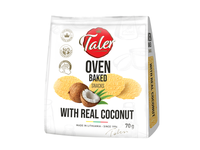 Traškučiai TALER, With real coconut, 70 g