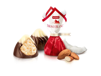 ROSHEN MONT BLANC pieninio šok. saldainiai su migdolais ir kokoso kremu 1kg