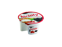Grūdėta varškė su braškėmis, rieb. 4 %, 150 g