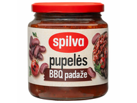 Pupelės raudonosios BBQ padaže SPILVA 570g