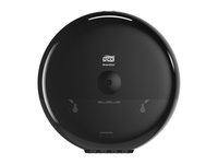 Tualetinių servetėlių laikiklis TORK SmartOne T8, juodas, 1 vnt. 680008