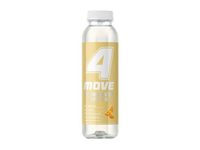 Vitamininis vanduo 4MOVE, Active Water PEACH & CITRUS FLAVOUR, 556 ml , PET