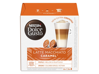 Kavos kapsulės NESCAFE Dolce Gusto Caramel Latte Macchiato, 8+8 vnt, 168,8 g